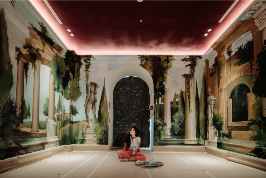 The new W Hotel in Rome opens today, with artworks commissioned by Artvisor