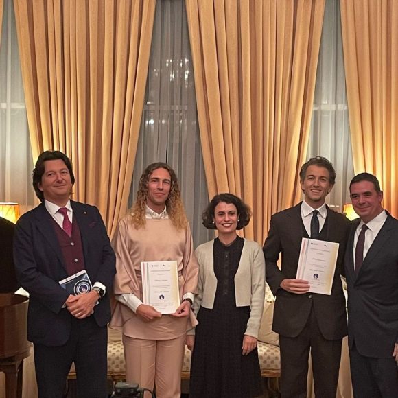 Piero Tomassoni Awarded for Arts and Culture at the Italian Embassy